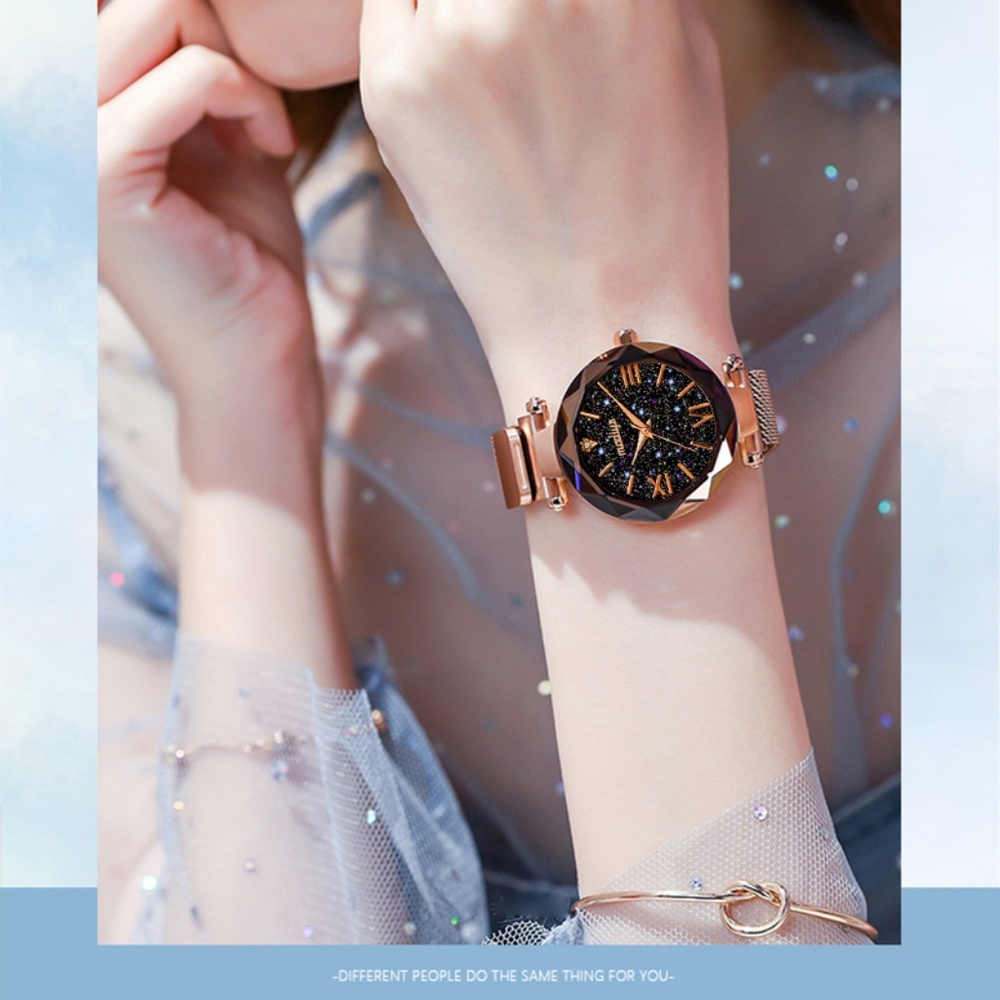 One in Stock top Rated Rose Gold -Black Face Watch - Picture 3 of 5